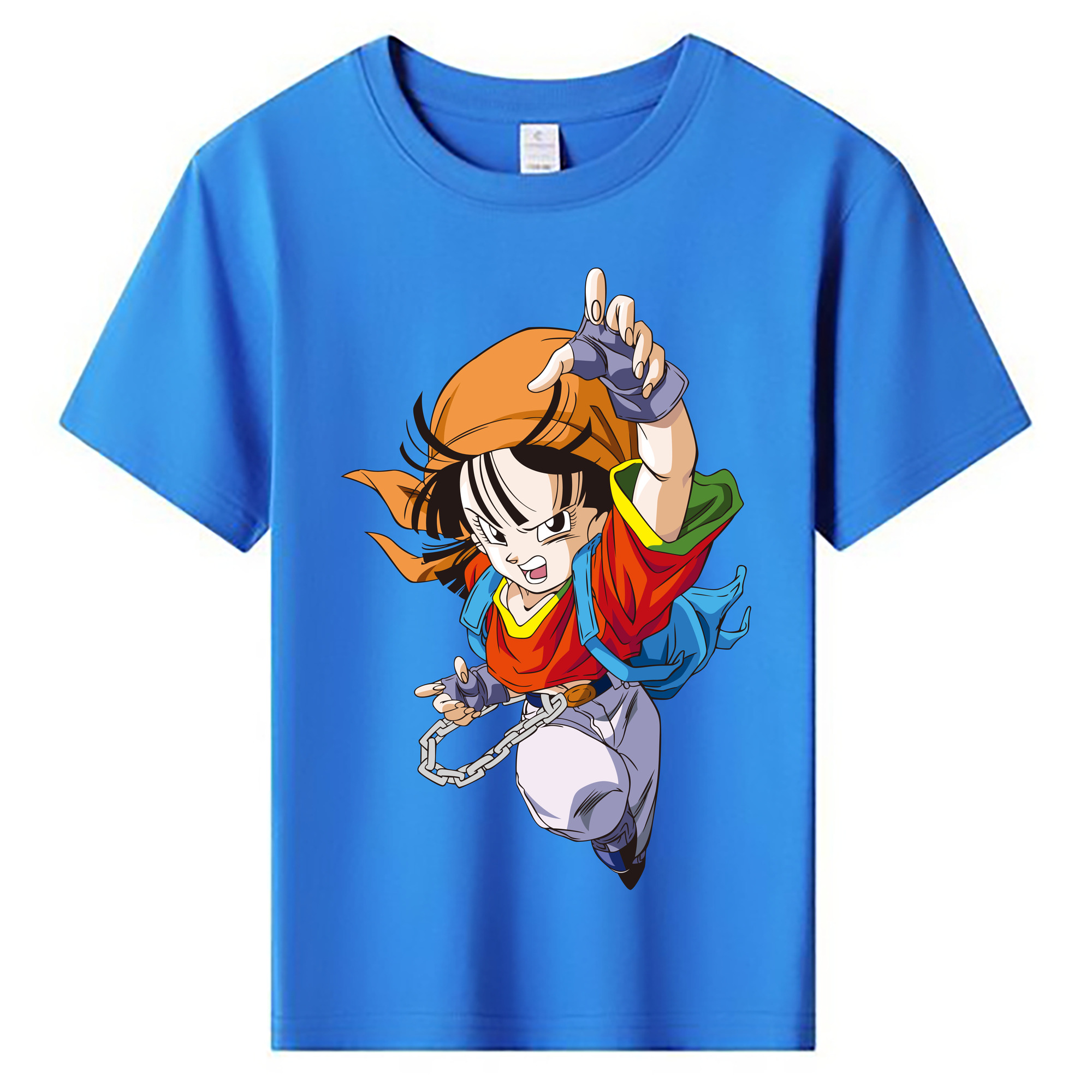 （画像用） ドラゴンボール パン DRAGON BALL Pan 綿100％キッズTシャツ（フロントプリント）